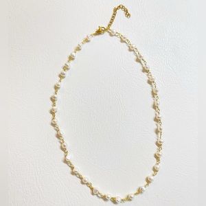 Handmade Necklace with pearls